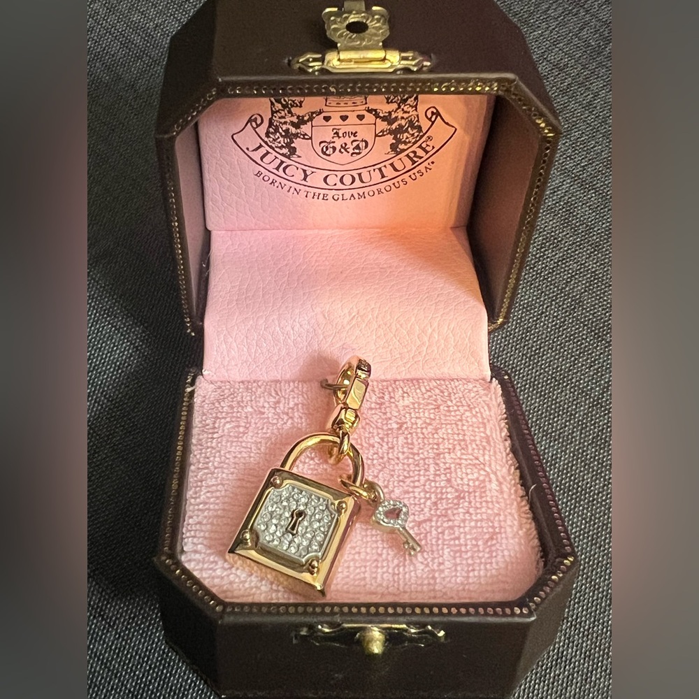 Juicy Couture Pave Padlock 🔒 Charm